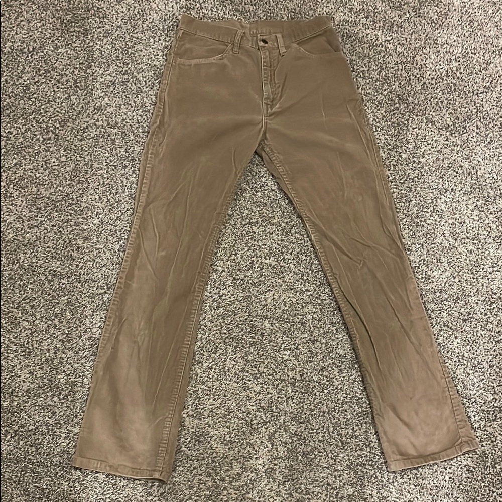 Mens brown/tan GAP corduroy pants